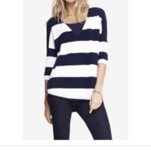 Express London Striped Sweater, S